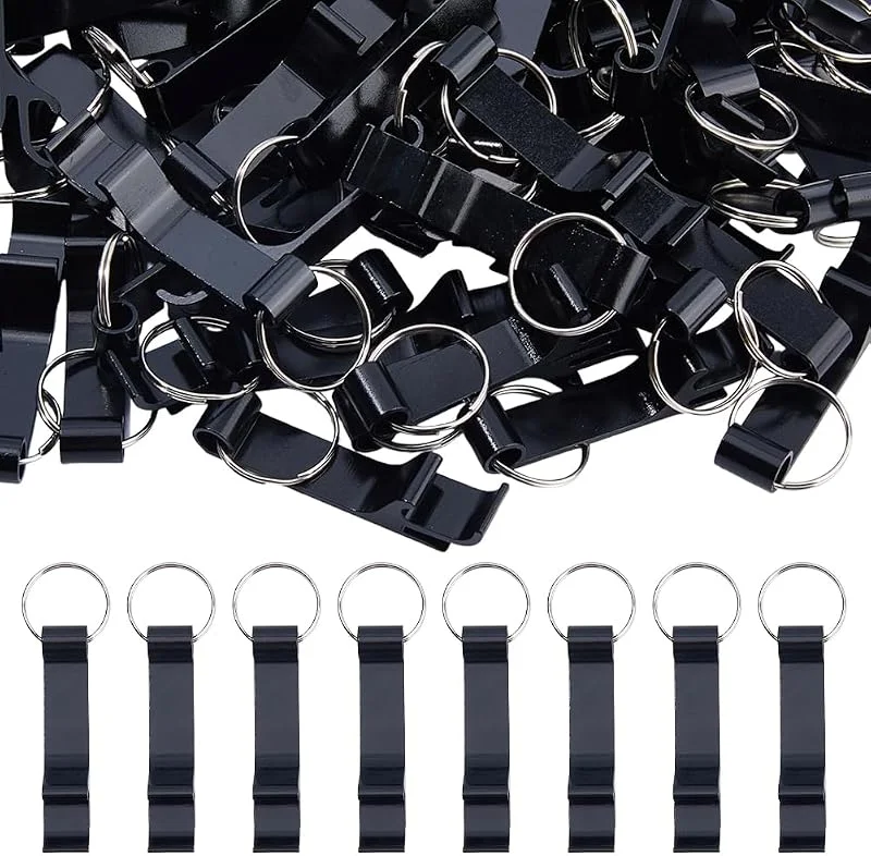 Besuche den DICOSMETIC-Store DICOSMETIC 120 Stück Flaschenöffner Schlüsselanhänger Bulk 8cm Metall Schlüsselanhänger Flaschenöffner Aluminiumlegierung Bierflaschenöffner für Die Meisten Biere Erfrischungsgetränke Limonaden — Wein und Festtafel