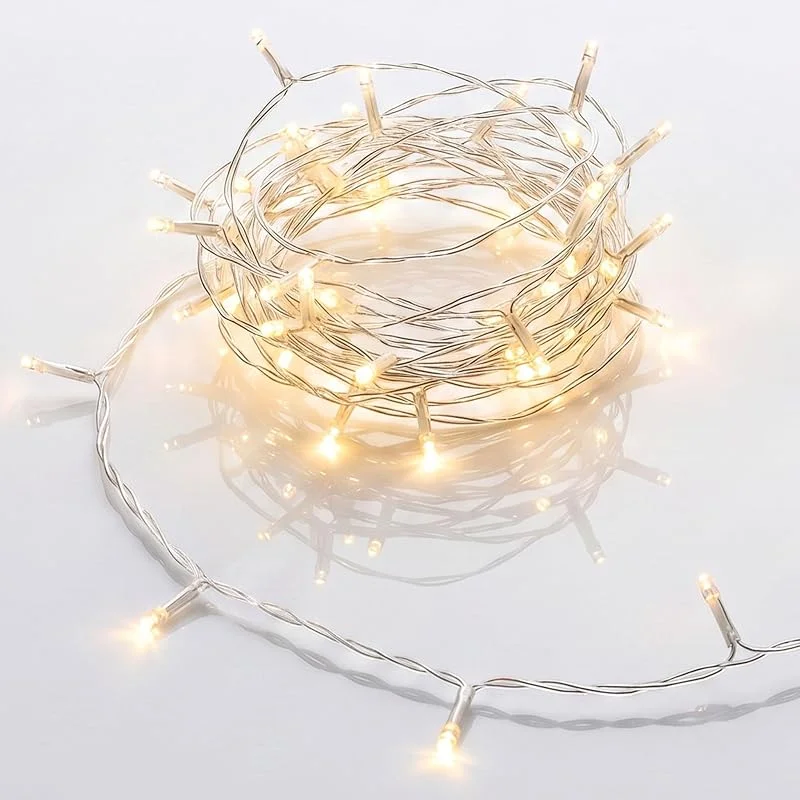 Besuche den Spetebo-Store Spetebo Lichterkette 50 LED warm weiß mit Timer batteriebetrieben - 5 m — Weihnachtsbeleuchtung