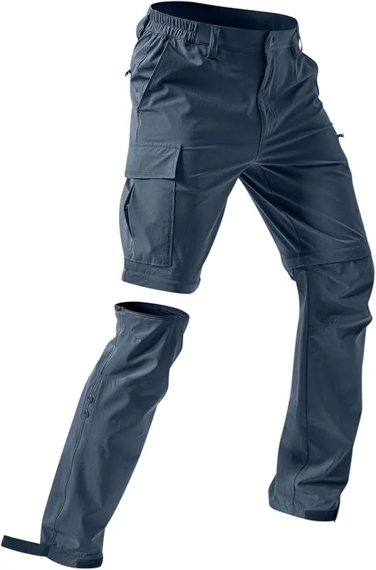 Marke: Generic Herren Wanderhose Zip Off Trekkinghose Outdoorhose Softshell Hose Regenhose — Heizkleidung