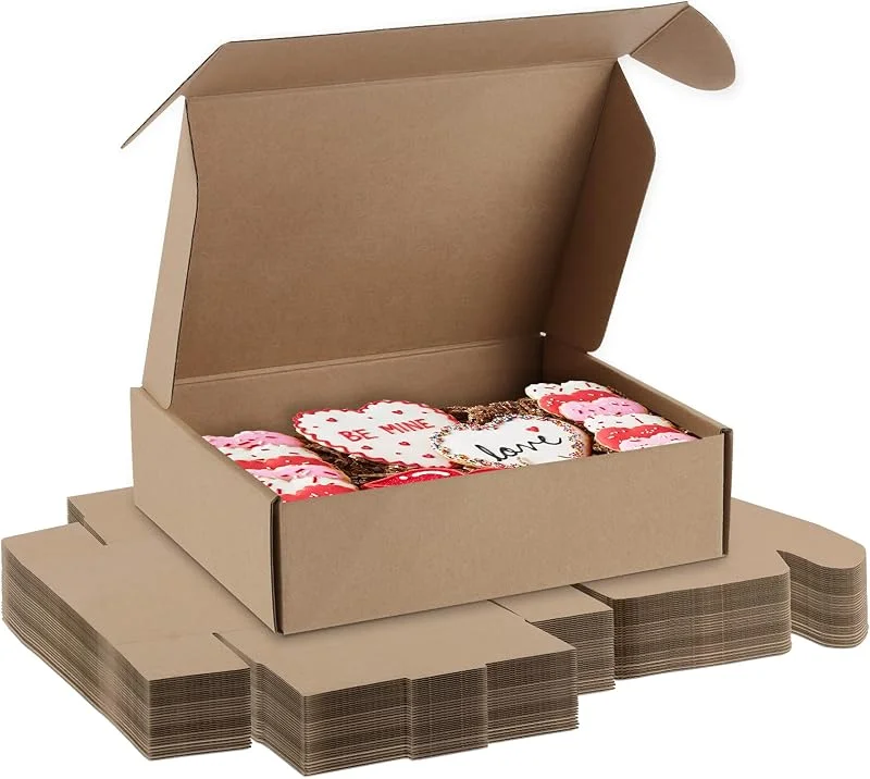 Marke: SEUNMUK Versandkartons, SEUNMUK 30 Stück 22, 9 x 16, 3 x 5, 9 cm Kraftpapier-Versandboxen, recycelbar, kleine Literatur-Kartons für Versand, Lagerung und Dekoration — Geschenkverpackung