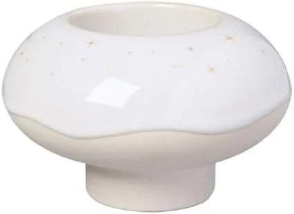 Besuche den like. by Villeroy & Boch-Store like. by Villeroy & Boch Winter Glow Kerzenhalter Donut, 9x9x5, 5 cm — Advent und Tisch