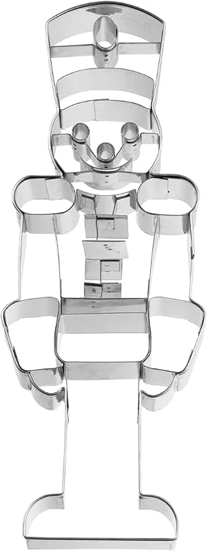 Besuche den RBV Birkmann-Store Birkmann, Plätzchen-Ausstechform XXL Nussknacker, 18, 5 cm, Edelstahl, hochwertige Qualität, 198517 — Weihnachtskueche