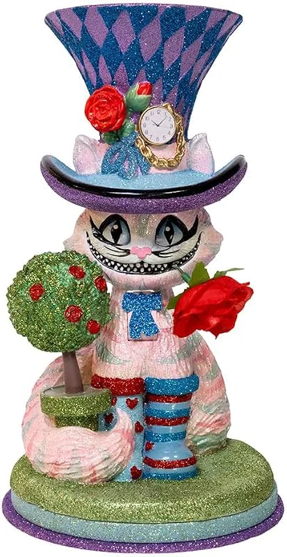 Marke: Hollywood Nutcrackers Kurt Adler Hollywood Nussknacker Grinsekatze, 25, 4 cm — Küche & Haushalt