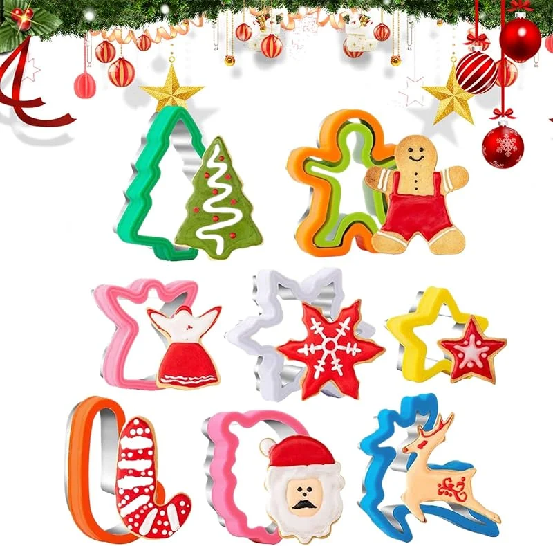 Marke: Generisch Plätzchenausstecher Set 8 Stücke Backformen Für Desserts — Weihnachtskueche