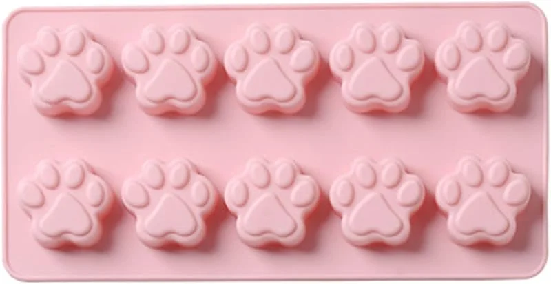 Marke: Wiffe 3D Kuchendekoration, Schokoladenform, schön für Katzenpfoten, Fondantform, Kuchenaufsatz Werkzeuge, Süßigkeiten Backform, leicht zu reinigen, Schokoladen Süßigkeiten Formen, Silikon Weihnachts — Weihnachtskueche