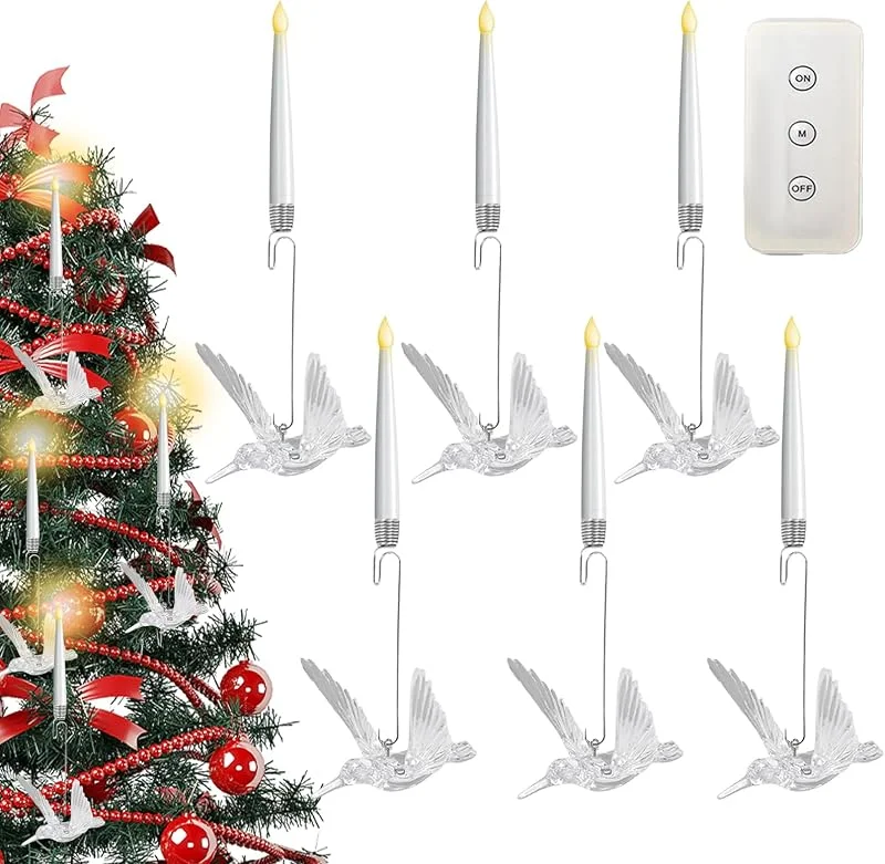 Marke: Generisch Flammenlose Weihnachtsbaumkerzen, Weihnachtsbasteldekoration — Weihnachtsbeleuchtung