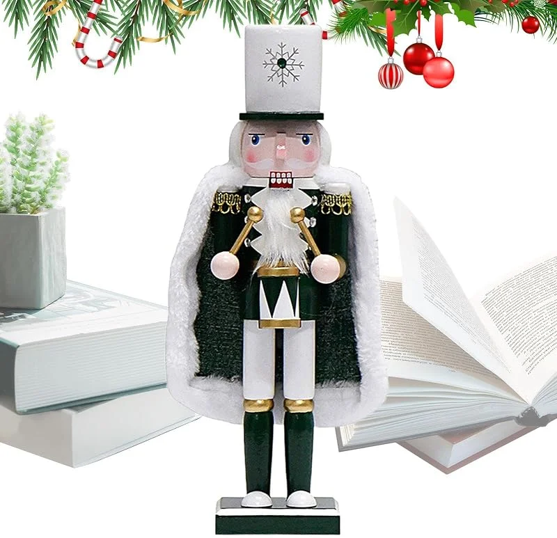 Marke: Generisch Nussknacker Figuren 30 cm Feiertags-Deko Präsentation aus Holz — Weihnachtsdeko