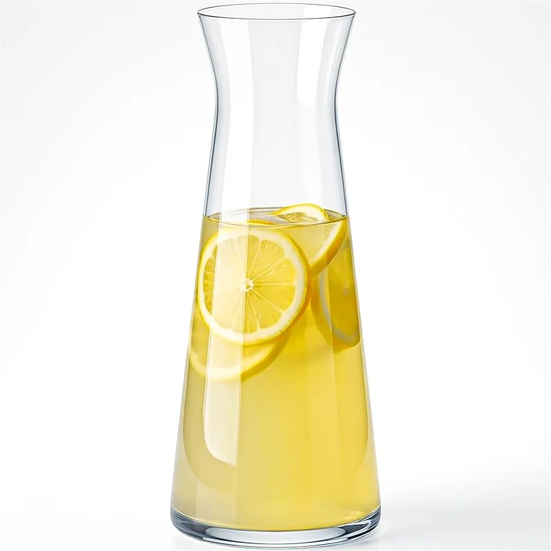 Besuche den KONZEPT-Store KONZEPT Wasserkaraffe aus robustem Glas, 1 Liter, stilvoll & stabil — Wein und Festtafel