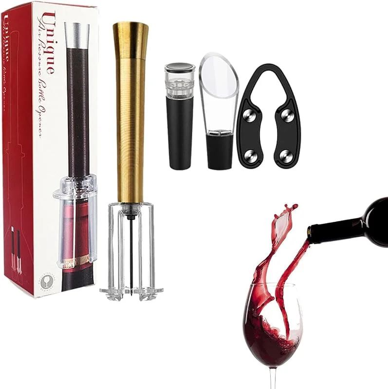 Marke: Generisch Rotweinöffner-Set, Rotwein-Flaschenöffner-Set Praktischer, robuster — Wein und Festtafel