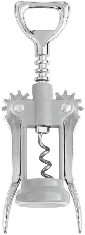 Besuche den Zanetti-Store zanetti Manueller Korkenzieher mit Zwei Hebeln 16 cm, Wein-Flaschenöffner mit Flügelmechanismus, Ergonomischer Griff — Wein und Festtafel