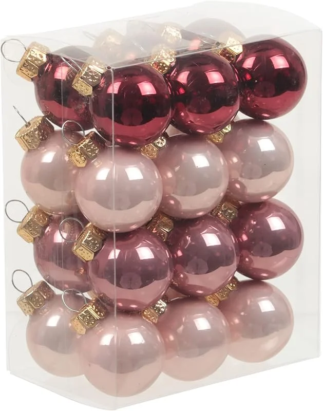 Besuche den Annastore-Store Kleine Baumkugeln aus Glas Ø 2 cm, 2, 5 cm, 3 cm - Christbaumkugeln Baumschmuck Christbaumschmuck Weihnachtsbaumschmuck Weihnachtsbaumkugeln (Wildblüte, 2, 5 cm) — Weihnachtsdeko
