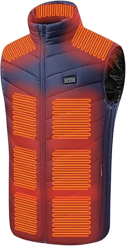 Marke: Battnot Battnot Testsieger Beheizbare Weste Damen herren, Elektrische Heizweste ärmellos Jacke Mit Heizung, USB Elektrisch Heated Vest Waschbar Wärmende Gilet Wärmeweste Beheizbare Weste Große Größen S-5XL — Heizkleidung