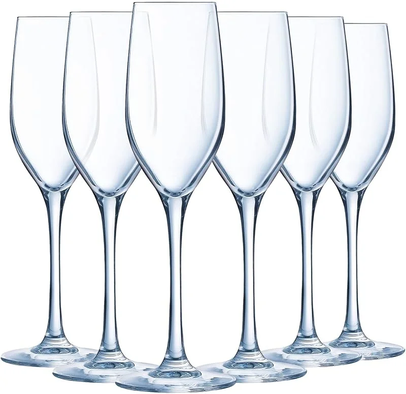 Marke: C & S CHEF & SOMMELIER Chef&Sommelier, Sektgläser, Sequence, 17 cl, 6er Set — Wein und Festtafel