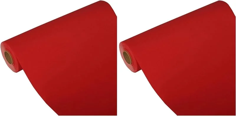 Besuche den PAPSTAR-Store PAPSTAR, Tischläufer, Tissue ROYAL Collection 24 m x 40 cm rot, #84312 (Packung mit 2) — Küche & Haushalt