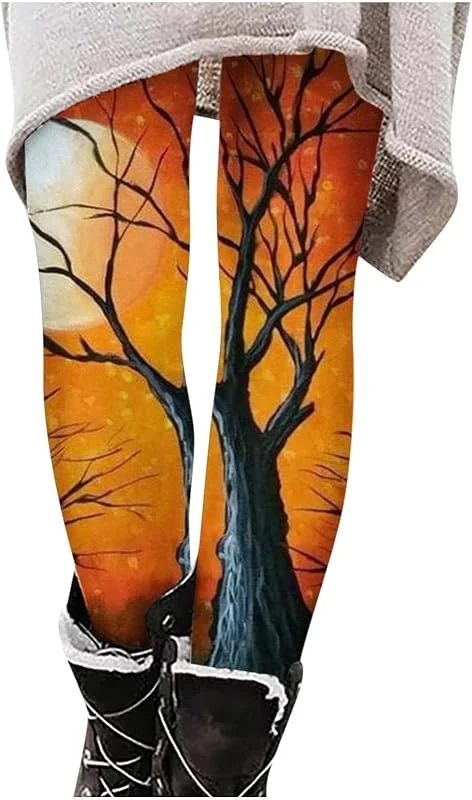 Marke: Generisch Generisch Strumpfhosen Damen Thermo-Leggings Große Größen Winter Camouflage-Thermoleggins Skinny Thermostrumpfhose Lang Drucken Yogahose Winter-Thermohose Freizeithose Gefüttert Thermohose Leggings — Weihnachtsmode