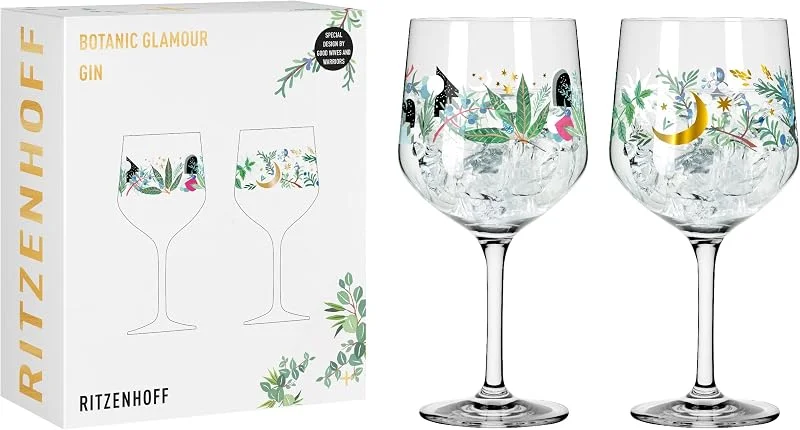 Besuche den RITZENHOFF-Store RITZENHOFF Gin-Glas 2er-Set - 700 ml - Made in Germany — Wein und Festtafel