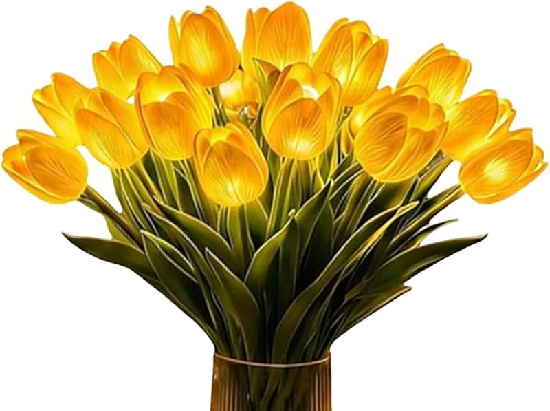 Marke: Generisch Generisch Blumen-Tischlampe Romantische dekorative Blumendekoration — Kerzenlicht Abendessen