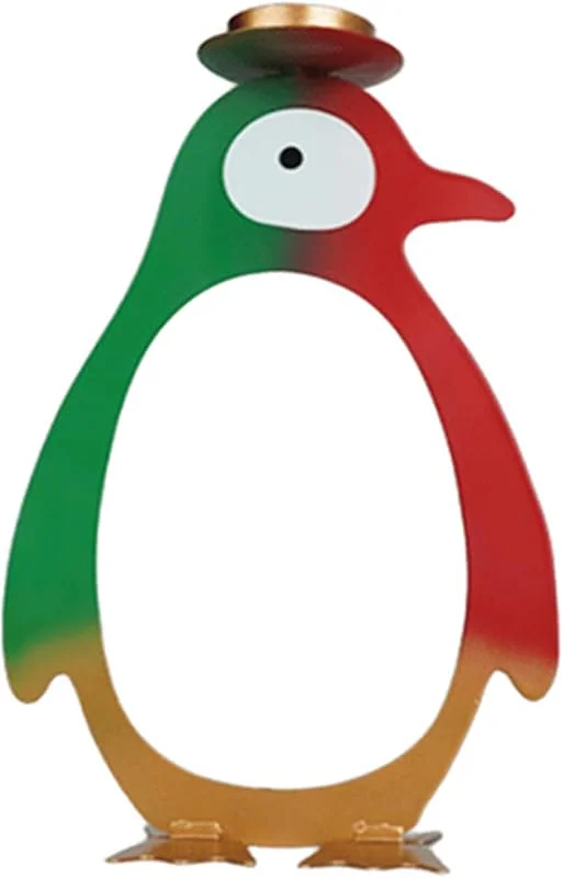Marke: Veasbuu Teelichthalter Stehender Pinguin Ausstellungsständer — Kerzenlicht Abendessen