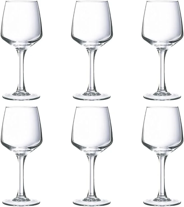 Marke: Arcoroc Arcoroc ARC C3571 Linéal Weißweinkelch, Weinglas, 190ml, Glas, transparent, 6 Stück — Wein und Festtafel