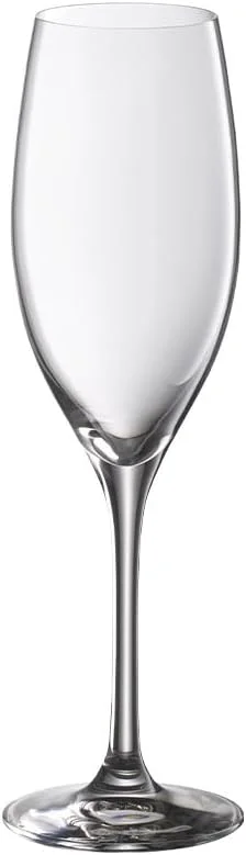 WMF Easy Plus Champagner-, Sektgläser Set 6-teilig, 250ml, Kristallglas, spülmaschinenfest, transparent — Wein und Festtafel