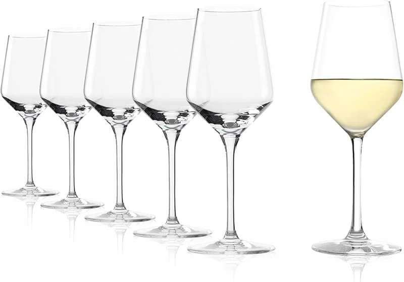 Besuche den Stölzle Lausitz-Store Stölzle Lausitz Revolution Weißweingläser Weingläser 365 ml, 6er-Set — Wein und Festtafel