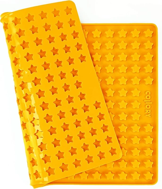 Besuche den Collory-Store Collory Backmatte Hundekekse für MINI STERN (1, 5cm) Leckerlis, Silikon Backform, Pralinenform, Schokoladenform, Hitzebeständig, Lebensmittelecht & Bpa-frei — Weihnachtskueche
