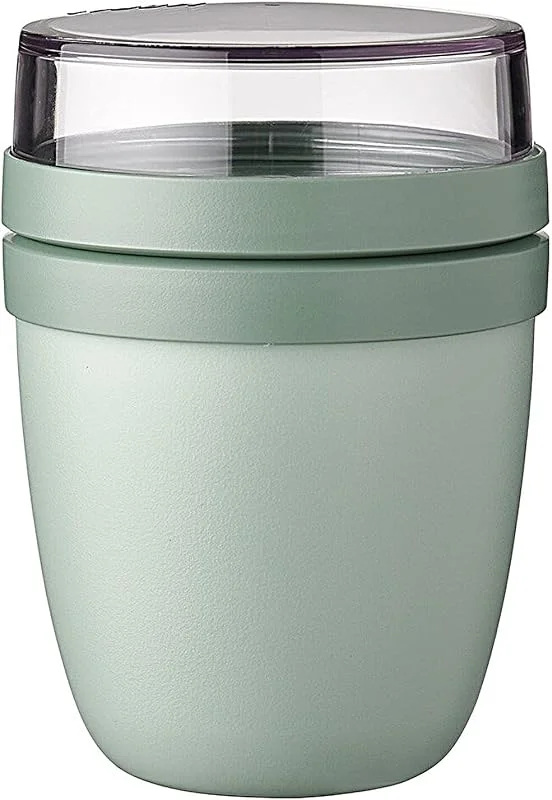 Besuche den Mepal-Store Mepal - Müslibecher Ellipse - 300 ml - Nordic sage — Wein und Festtafel