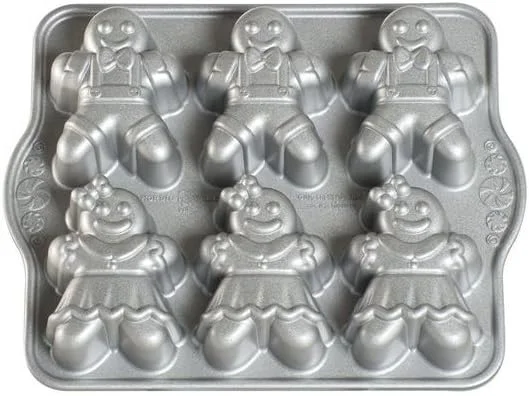 Marke: Nordic Ware Nordic Ware Backform " Lebkuchen-Kinder " — Weihnachtskueche