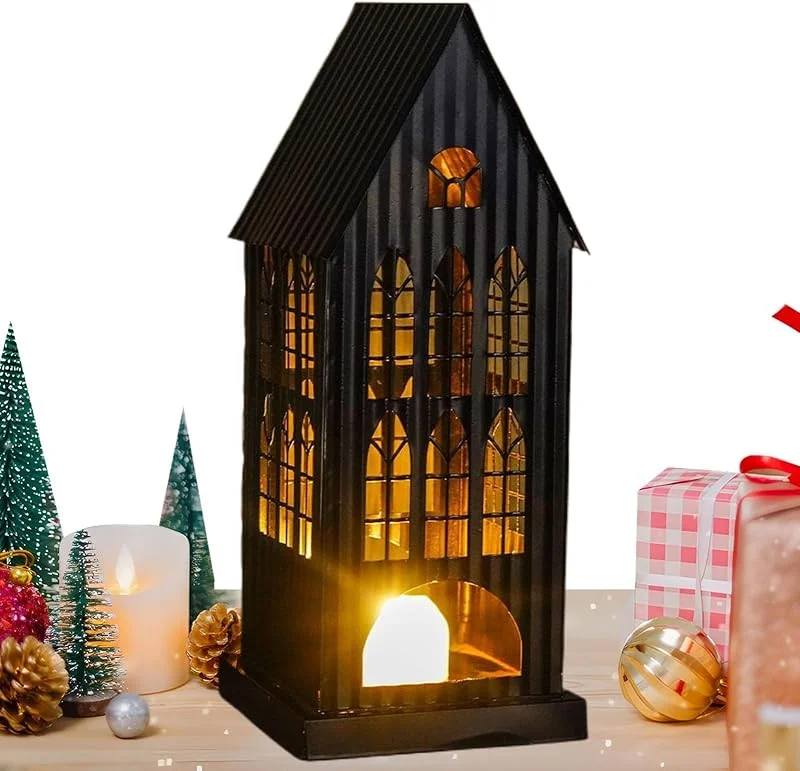 Marke: Generisch Weihnachts-Kerzenleuchterhalter, Weihnachts-Teelichthalter, hohler — Advent und Tisch