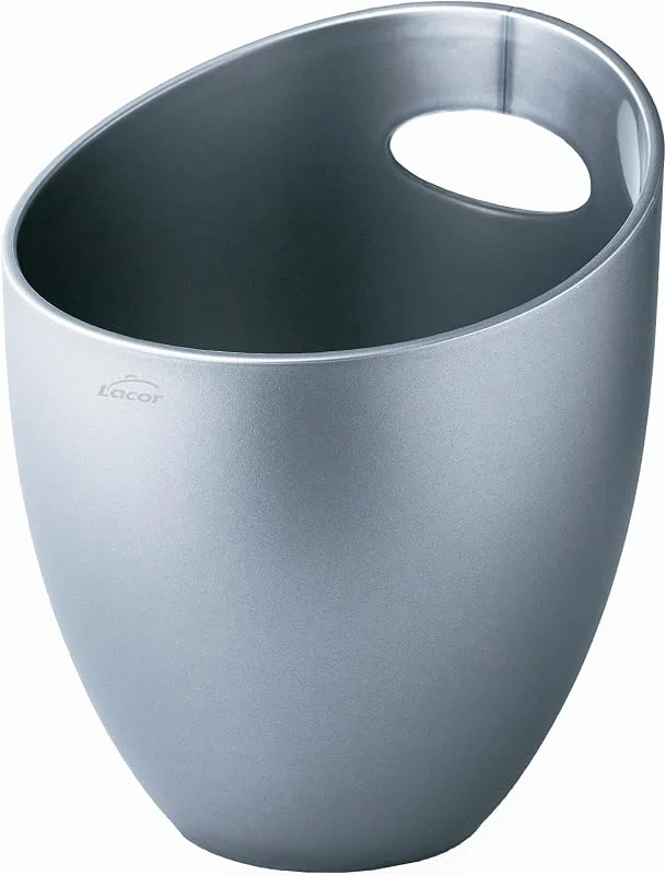 Marke: LACOR Lacor - 61331 - ARTIC-Flaschenkühler, ABS-Kunststoff, ideal für Weinkühlung, metallisches Finish, Fassungsvermögen: 3, 5 l, Ø 20 x 25 cm, grau — Wein und Festtafel