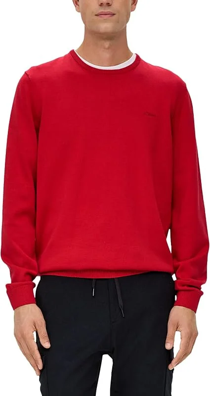 Besuche den s.Oliver-Store s.Oliver Strickpullover mit Logo — Weihnachtsmode