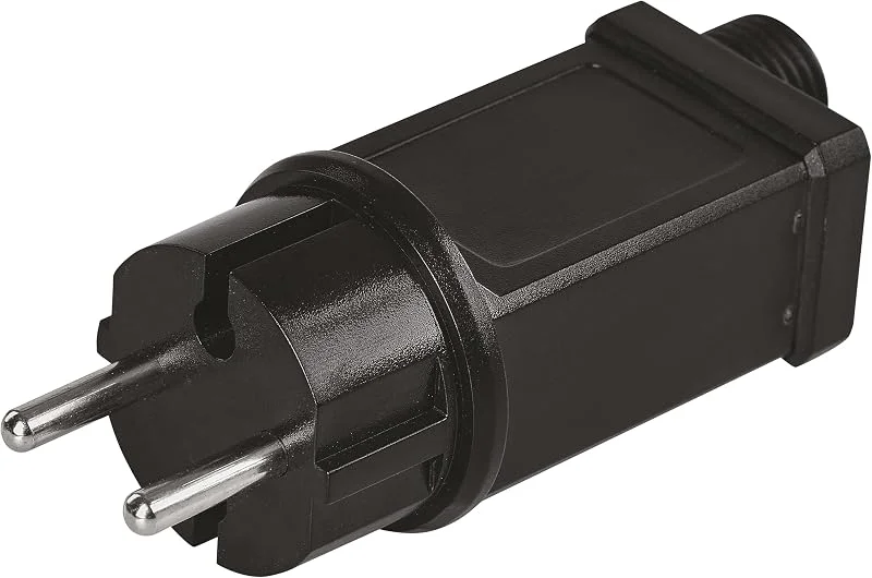 Besuche den EMOS-Store EMOS Connect System 30V Netzteil Standard, Profi, Erweiterungsteil A (ohne Lichterkette und Anschlusskabel), 30V Adapter für Weihnachtslichterketten, IP44 für Innen und Außen, 6, 18h Auto-Timer, schwarz — Weihnachtsbeleuchtung
