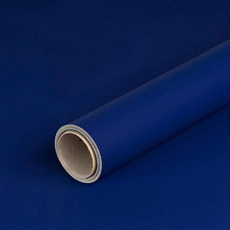 Marke: Bolis Geschenkpapier Blau und Silber zweiseitig, Geburtstagspapier, 0, 7 x 10 m — Geschenkverpackung