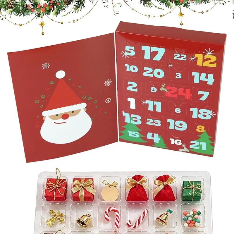 Marke: Generisch 24 Weihnachtskalender Adventskalender Boxen zum Befüllen — Advent und Tisch