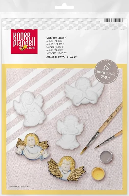 Marke: Knorr Prandell Knorr Prandell 2714099 Giessform Engel, 7 cm, Durchsichtig — Weihnachtskueche