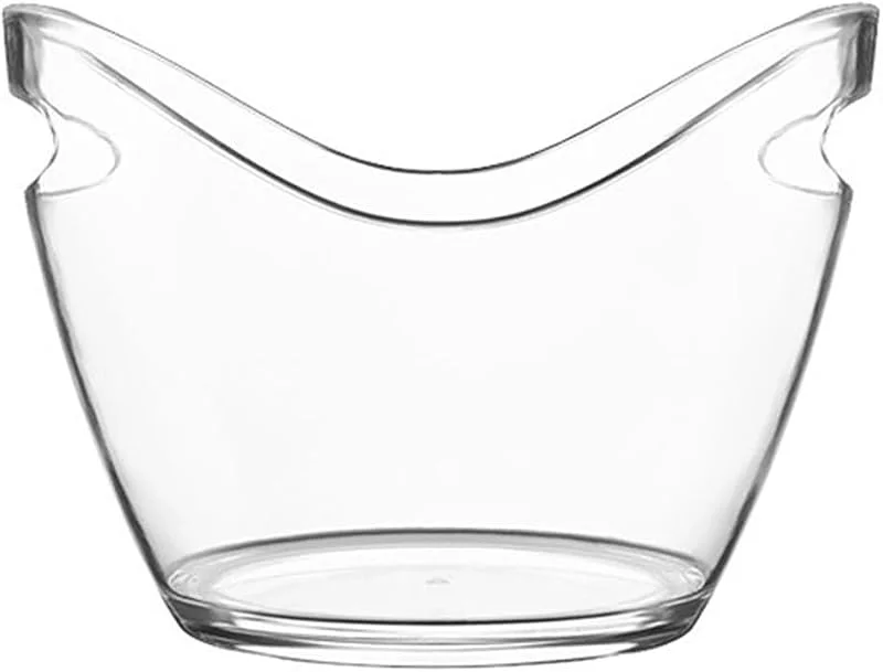 Marke: NexaGeniX sektkübel True Wine Champagner-Eimer, transparenter Eiskübel, Getränkekübel for drinnen und draußen, for Partys, 4 Flaschen Fassungsvermögen, Champagner, Wein eiskübel — Wein und Festtafel