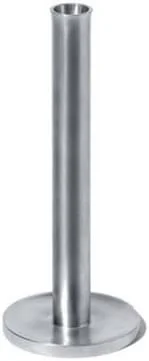 Alessi Officina Kerzenständer, Grau, H 23cm — Kerzenlicht Abendessen