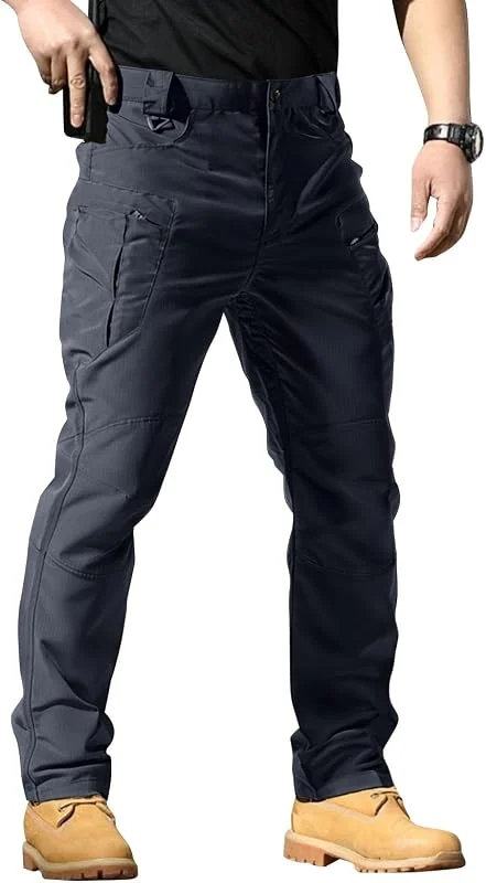 Marke: Generisch Generisch Cargohose Herren Slim Fit Lang Arbeitshosen Wanderhose Zip Off Outdoor Hosen Arbeitshose Wandern Trekkinghose Männer Cargo Viele Taschen Outdoorhose Trekking Taktische Ranger Hose Ripstop — Heizkleidung
