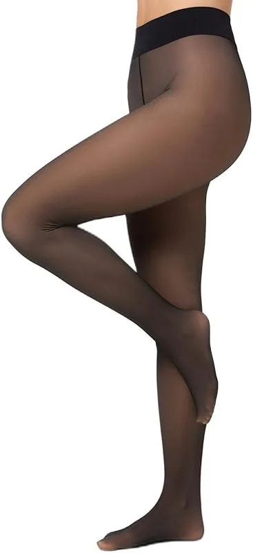 Besuche den Nur Die-Store NUR DIE Warm & Transparent Strapazierfähig 80 DEN warme matte Strumpfhose — Weihnachtsmode