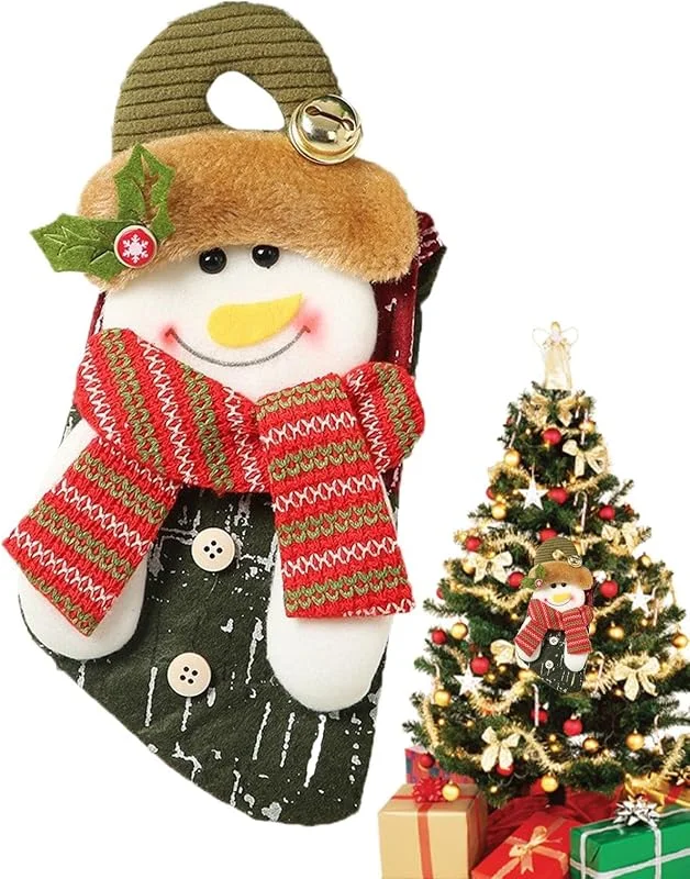 Marke: Mlllokfki Skurrile Dekoration, gemütliche Weihnachtsschmuck, Strümpfe für — Weihnachtsdeko