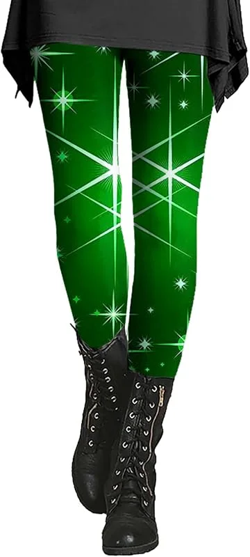 Marke: Generisch Pailettenhose Damen Lang Schwarz - Glitzer Leggings Damen Festival Silvester Outfit Lang Glitzerhose Skinny Stretch Weihnachtsleggins Große Größen Sequin Trousers Glitzerhosen Karneval Kostüm — Weihnachtsmode