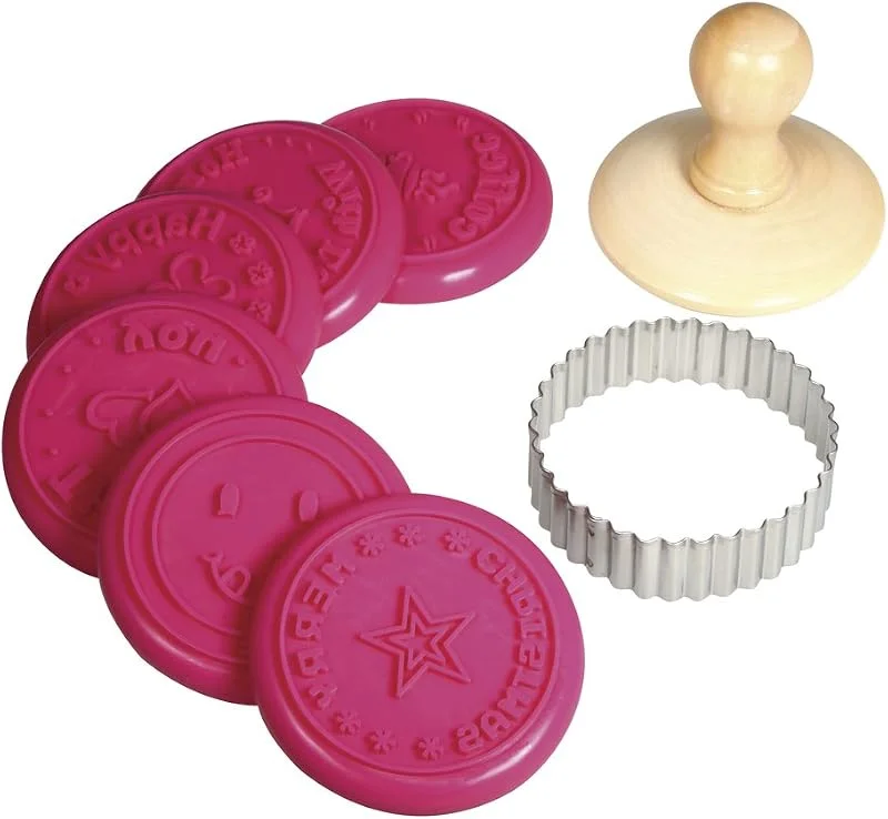 Besuche den Rayher-Store Rayher 28858000 Keksstempel Set, 8-teilig, Box 1Set — Weihnachtskueche