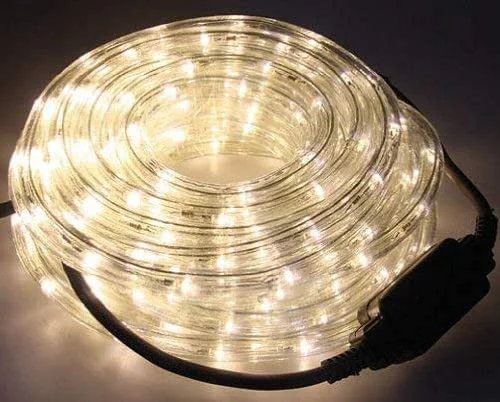 Besuche den Spetebo-Store Spetebo LED Lichtschlauch warmweiß 12 Meter Ø 12 mm IP44 Innen Außen — Weihnachtsbeleuchtung