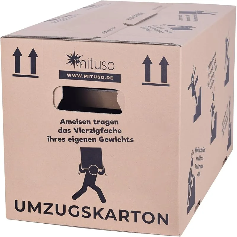 Besuche den mituso-Store Mituso, Umzugskartons 10 Stück, 600x330x350 mm, 2-wellig, Moving boxes — Geschenkverpackung