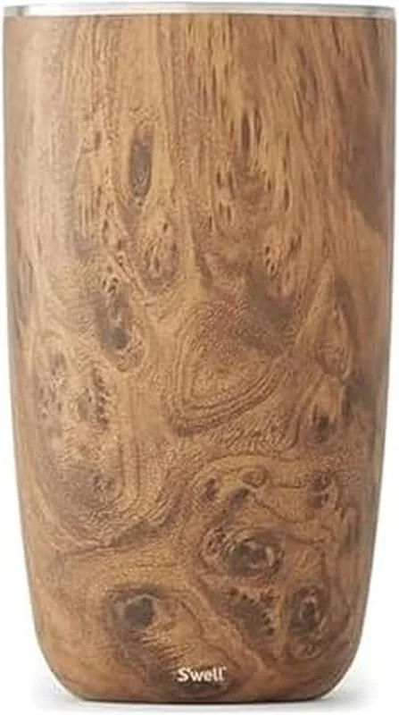 Marke: S'well S'well Wine Chiller - Teakwood — Wein und Festtafel