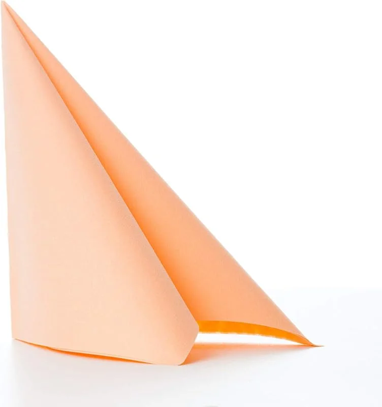 Besuche den AROBA-Store AROBA 50 Stück Airlaid Servietten 40x40 cm - Stoffähnliche Einweg Tischservietten - Hochwertige Dekorative Servietten für Hochzeit, Events, Hotels, Restaurants - Pfirsich — Advent und Tisch