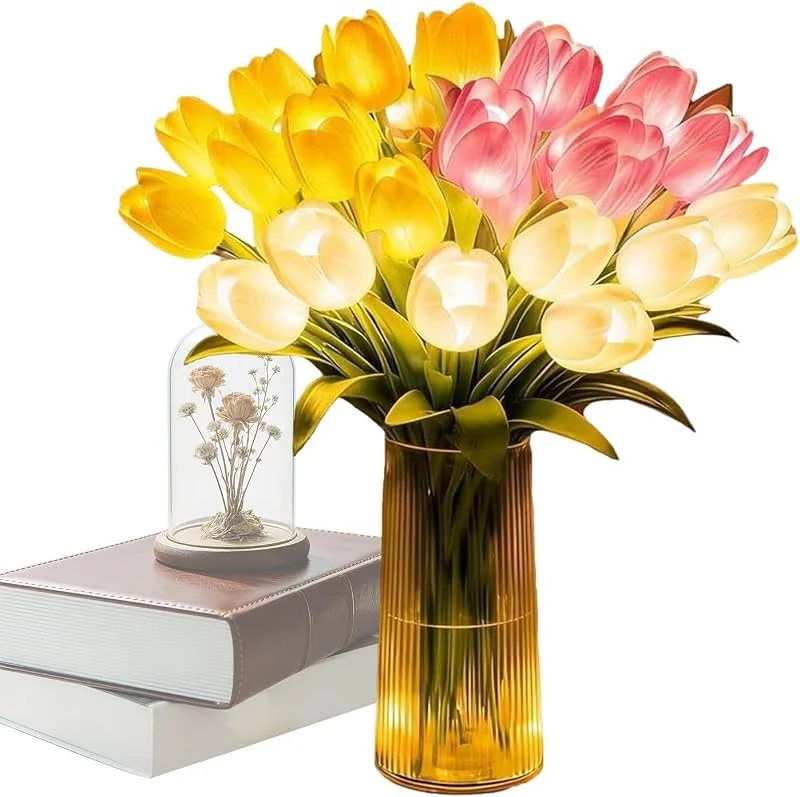 Marke: Générique Générique Tischlampe, Blumenmuster, romantisch, Dekoration — Kerzenlicht Abendessen