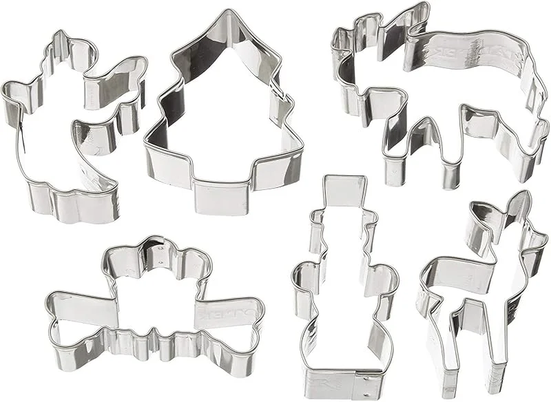Besuche den Städter-Store Städter 023802 Ausstecher-Set, Edelstahl, 6 Ausstechformen "Weihnachten" — Weihnachtskueche
