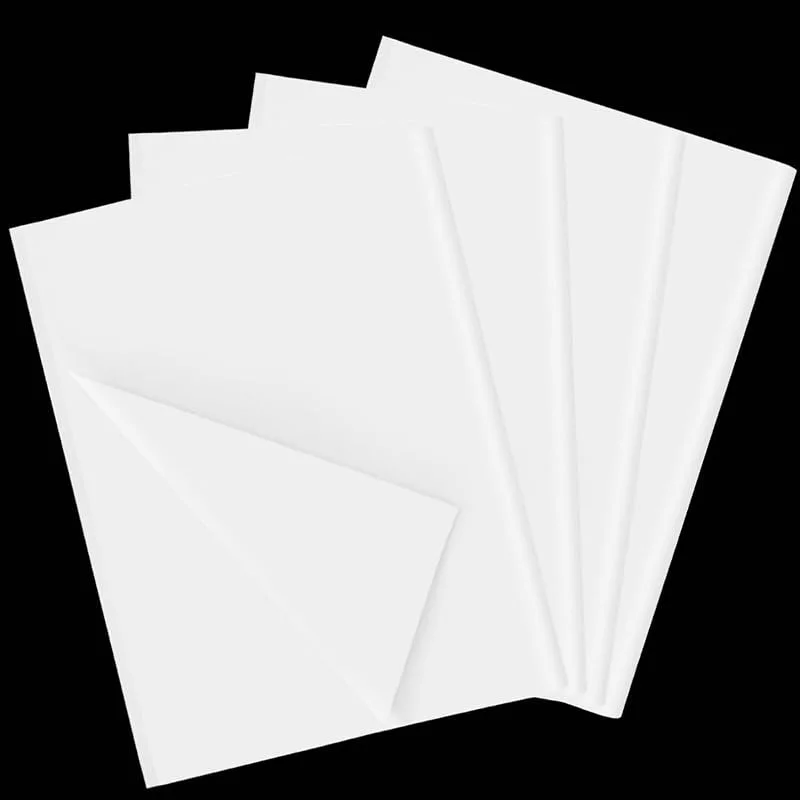 Marke: ZHNERY 80 Blatt weißes Seidenpapier, 70 x 50 cm, Geschenkpapier für Kunsthandwerk, DIY, Geburtstag, Weihnachten, Hochzeit, Babyparty, Geschenkdekoration — Geschenkverpackung