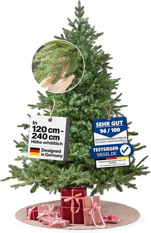 Marke: Premium Weihnachtsbaum Weihnachtsbaum Grönland 240 cm I Künstlicher Baum ohne Beleuchtung — Advent und Tisch